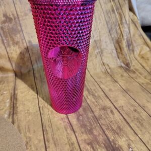 Starbucks Pink Studded Tumbler
